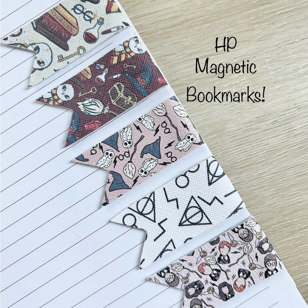 Harry Potter Magnetic Bookmarks
